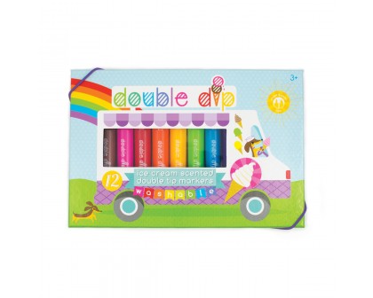 Pachnące Lodami Flamastry Duet.